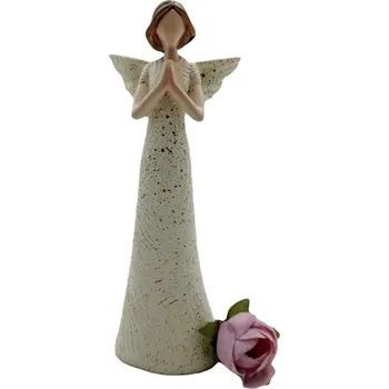 Anděl zdobený -modlící