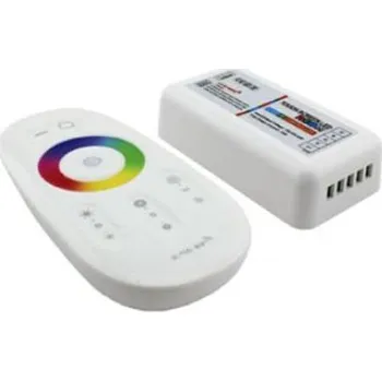 Příslušenství pro LED osvětlení LURECOM RGBW kontroler 288W - RGBW dálkový regulátor RGB a RGBW LED pásků do 12V-288W, 24V-576W