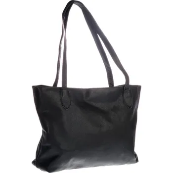 Dámská kožená taška Barva kůže: Černá Apache (D62)