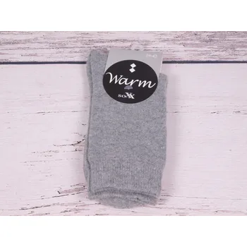 Dámské ponožky SOXX Termo ponožky DE 37756 teplé s vlnou šedé jednobarevné velikosti ponožek: 23-25 (EUR vel. 35-38)
