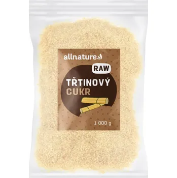Cukr Allnature Třtinový cukr nerafinovaný RAW 1 kg