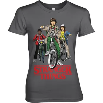 Stranger Things - postavy šedá