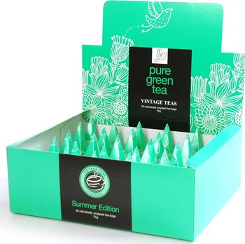 Čaj Vintage Teas Zelený čaj v pyramidkách 30x 2,5 g