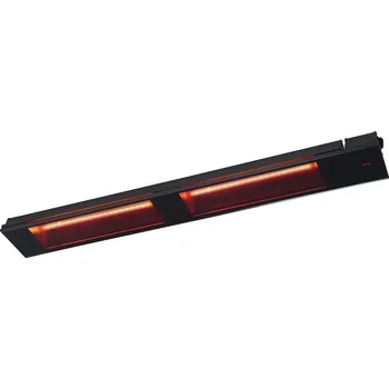 Infrazářič Infrazářič BURDA somfy 3000W černé sklo, černý kryt