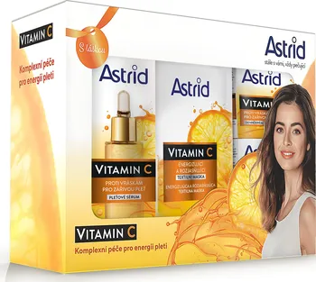 Kosmetická sada Astrid Vitamin C dárková sada kompletní pleťové péče