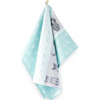 Utěrka Utěrka PSI tyrkýs - 50 x 70 cm