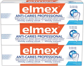 Zubní pasta Elmex Anti-Caries Professional 3x 75 ml