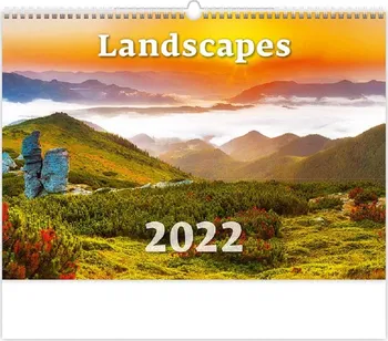 Kalendář Helma365 nástěnný kalendář Landscapes 2022