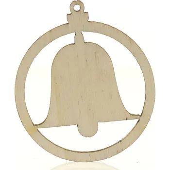 Vánoční dekorace Naše galanterie Dekorativní zvon 5cm