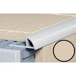 Lišta ukončovací 8/250 oblá, plast, bahama