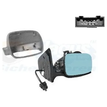 Auto zrcátko Vnější zpětné zrcátko VAN WEZEL 5888818