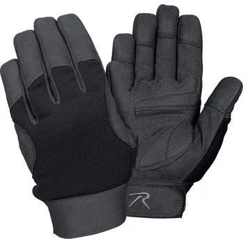 ROTHCO Rukavice MILITARY MECHANICS ČERNÉ velikost: XL
