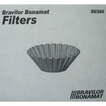 Jednorázové nádobí filtr košíčkový/1000ks Mondo/Novo 85/245