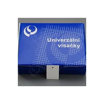 Dárková visačka Papírové visačky, typ 3040, 29 x 40 mm, bez potisku, bílé, 2000 ks