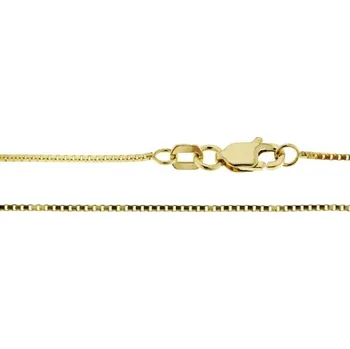 Řetízek Luxur, Přívěskový řetízek Gino, žluté zlato, délka: 55 cm, 3640141-0-55-0