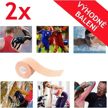 Tejpovací páska DVOJBALENÍ - Profesionální tejpovací páska 10m | Deminas