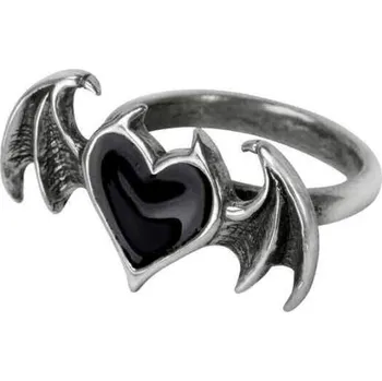 Prsten prsten ALCHEMY GOTHIC - BlackSoul - Pewter - W