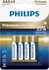 Článková baterie Philips Premium Alkaline AAA 4 ks