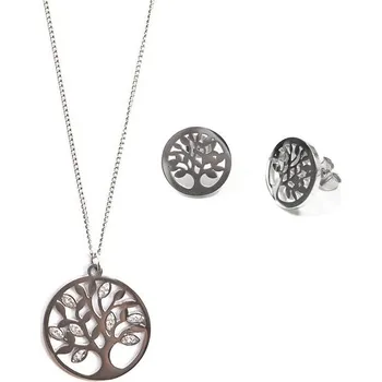 Náhrdelník Přívěskynakrk.cz Ocelová sada TREE OF LIFE