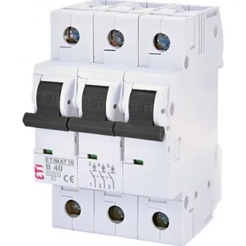 Jistič Jistič ETI ETIMAT Colour 3p B 40A 10kA 002100320