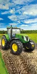 Faro Traktor zelený 70 x 140 cm