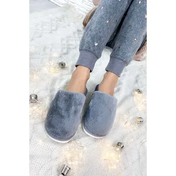 Dámské pantofle Prety Domácí šedé pantofle 9857G Velikost: 36-37