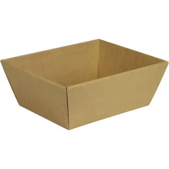 Dárkový potravinový koš Koš dárkový 195 x 150 x 95 mm, kraft