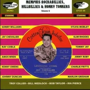 Zahraniční hudba CD Various: Memphis Rockabillies, Hillbillies & Honky Tonkers Volume 6 2016