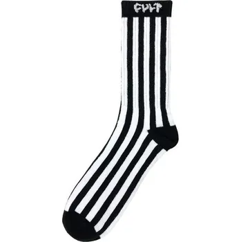 Pánské ponožky Ponožky Cult VERTICAL STRIPE černá/bílá Uni Size