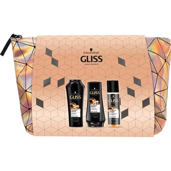 Schwarzkopf Gliss Ultimate Repair dárková sada Kosmetická sada Schwarzkopf Gliss Ultimate Repair dárková sada