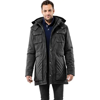Pánská casual bunda Vincenzo Boretti pánská bunda antracit Velikost: XL