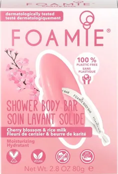 Mýdlo Foamie Cherry Blossom & Rice Milk sprchové mýdlo 80 g