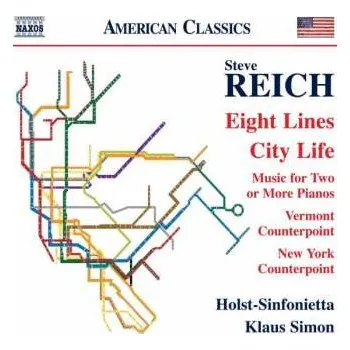 Zahraniční hudba CD Steve Reich: Eight Lines • City Life 2020