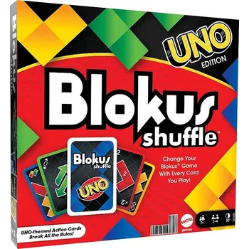 Mattel Blokus Shuffle UNO Edition