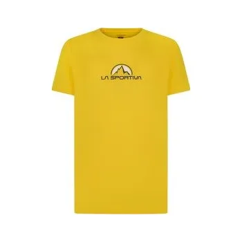 Pánské tričko La Sportiva BRAND TEE MEN Yellow žlutá S