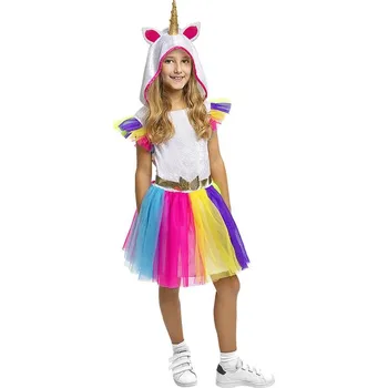 Karnevalový kostým Funiglobal - Kostým Jednorožec pro dívky - 5-6 years