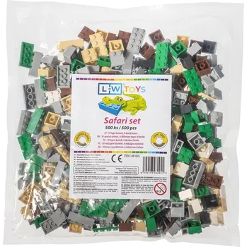 ostatní stavebnice L-W Toys Safari set 500 ks