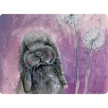 prostírání Korkové prostírání Misty - Alex Clark, 29 x 21,5 cm (Prostírání s králíkem, králíček)
