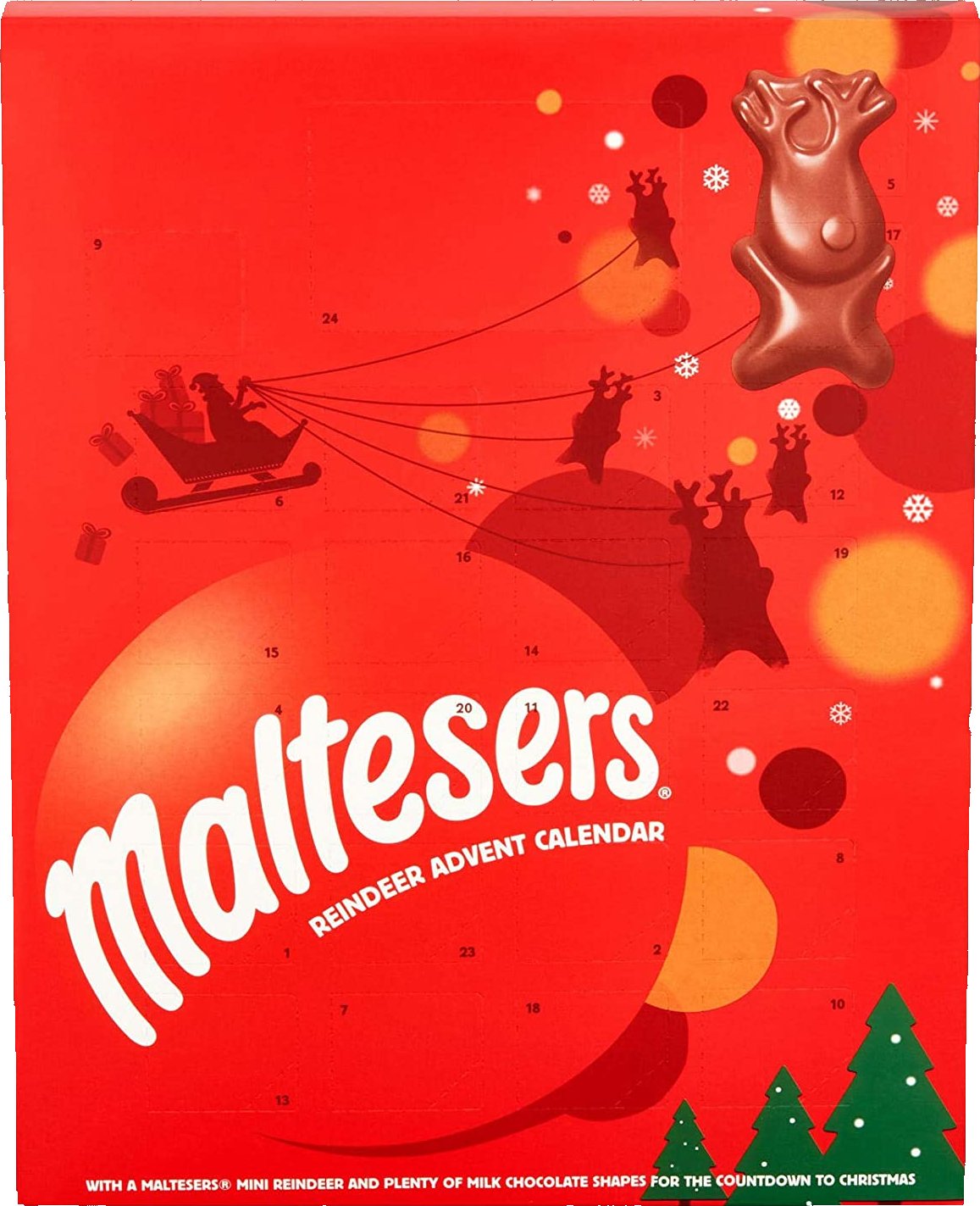Maltesers Reindeer Advent Calendar 108 g - Zbozi.cz