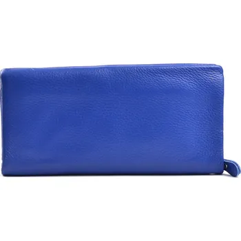 Dámská kožená peněženka/etue na šířku Modrá (SB00-3599-01KUZ)