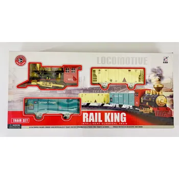 Vláček a vláčkodráha Vlaková souprava, Rail King Locomotive (video)