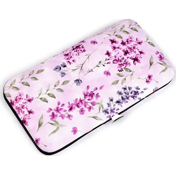 Manikúra v pouzdře s květy