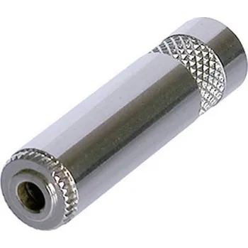 Elektrická zásuvka Rean AV NYS240L jack konektor 3.5 mm zásuvka, rovná Pólů: 3 stereo stříbrná 1 ks