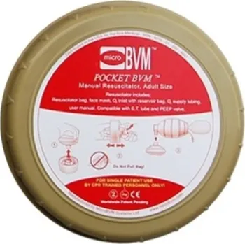 Resuscitační vak Micro BVM 02 set - kapesní resuscitační vak