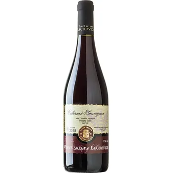 Víno Cabernet Sauvignon 2018 pozdní sběr suché 0,75 l