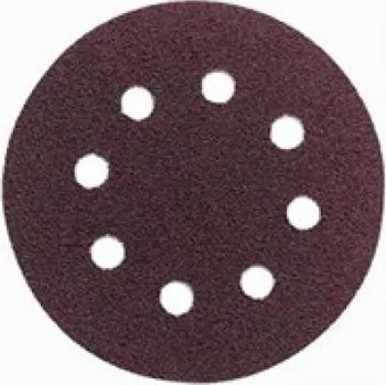 Brusný papír SaTrade Brusný disk pr.125 zr. 80 suchý zip