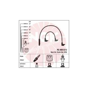 Zapalovací kabel Sada kabelů pro zapalování NGK RC-MX1213