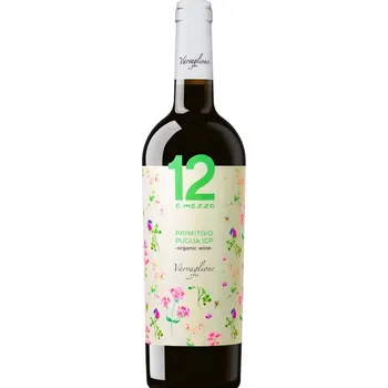 Víno Varvaglione Primitivo 12E Mezzo Puglia Organic 2018 0,75l