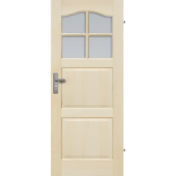 Interiérové dveře Interiérové dveře Radex dřevěné TRYPLET 4S Šířka dveří: 70 cm, Otvírání dvěří: Pravé