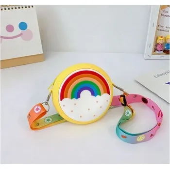 POP IT Kulatá kabelka - duha Barva: Žlutá